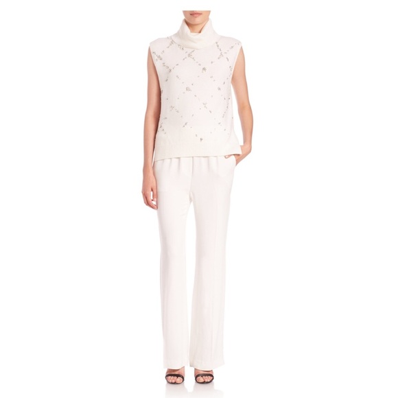 3.1 Phillip Lim embellished turtleneck sweater tank xs - Picture 3 of 7